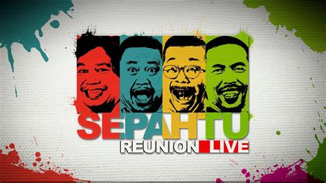Saksikan sepahtu reunion live (jumaat) 9.00 malam di astro warna 132 & warna hd 124! Sepahtu Reunion 2019 Episod 12