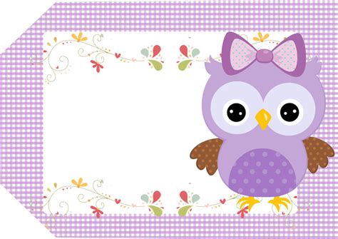 Kit De Lechuza Púrpura Para Imprimir Gratis Owl Party Animal Party