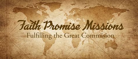 Faith Promise Missions — Trident Baptist