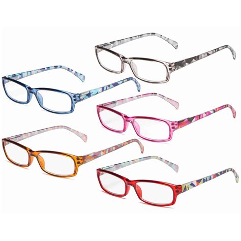 reading glasses fashion readers for women rt1803 a 5pack
