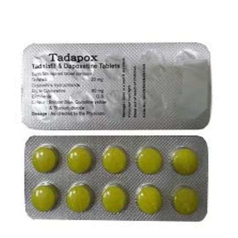 Tadapox Tablet Tadalafil Mg Dapoxetine Mg Tablet Only For Export At Rs Stripe