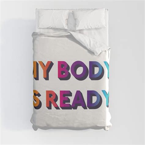 My Body Duvet Cover By Juliana Oliveira Society6