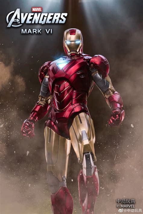 Zd Toys Iron Man Mark Vi 110 Scale Collectible Figure Comic Sanctorum