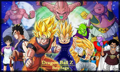 Dragon ball gt all sagas power levels. DBZ Wall. Buu Saga by Anzhyra on DeviantArt