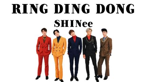 Ring Ding Dong Shinee Lirik Terjemahan Id Youtube