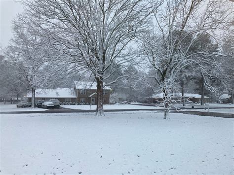 Photos Snow Falls In Parts Of Arkansas Overnight Monday Morning Kark