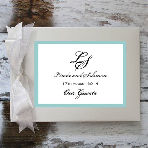 Wedding Guest Book By 2by2 Creative