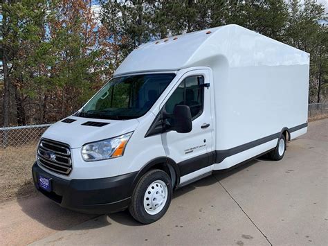 2019 Ford Transit Single Axle Box Truck Automatic For Sale 815 Miles