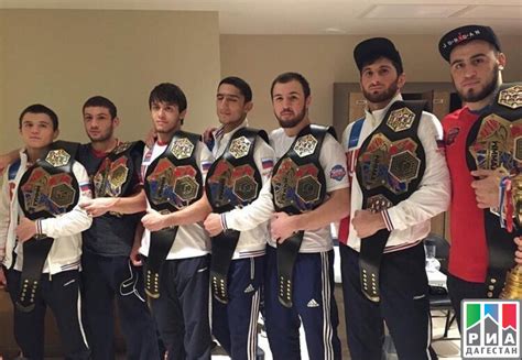 Ria Daghestan Dagestani Fighters Yield All Gold Medals At Mma World Championship