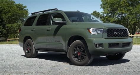 2020 Toyota Sequoia Trd Pro In Motorweek 1981 2023