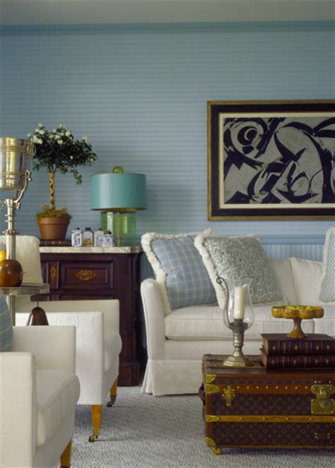 Eclectic Chic Media Room
