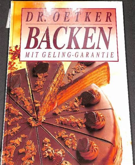 Oetker kakao zum backen eignet sich besonders für ihre backrezepte. dr oetker backen von bearb - ZVAB