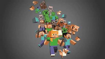 Minecraft Background Simple Abstract Digital Games Pc