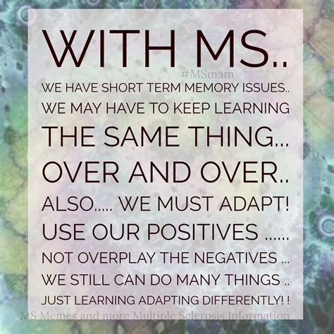 Multiple sclerosis (ms) is an autoimmune disease in which your own immune cells attack your central nervous system (cns). Pin on Surviving with Multiple Sclerosis
