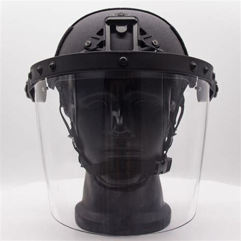 Tactical Mask Ballistic Bulletproof Face Guard Shield For Mich Helmet