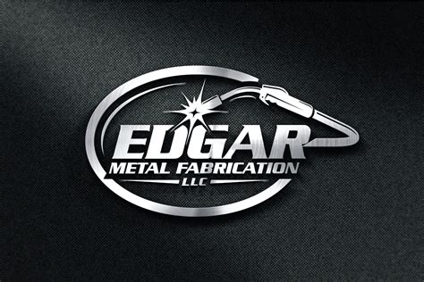 Masculine Bold Logo Design For Edgar Metal Fabrication Llc And Or Emf