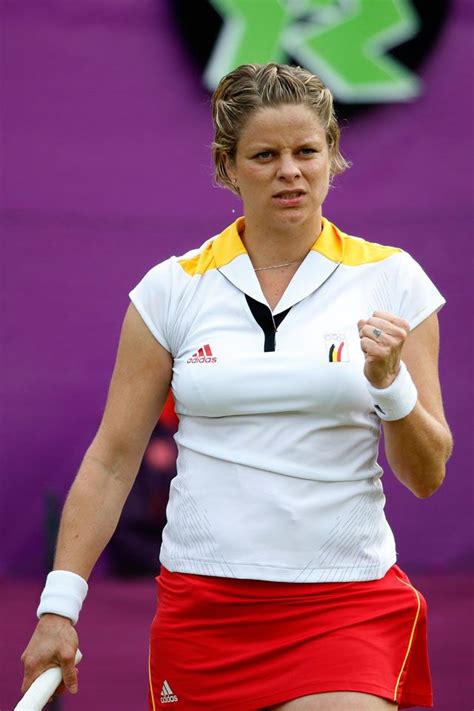 Clijsters Clinches A Point Kim Clijsters Tennis Players Female