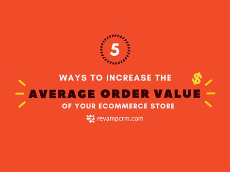 5 Ways Increase Average Order Value Of Ur Ecommerce Store Infographic