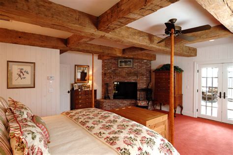 Ranch Style With Decorative Timbers Traditional Bedroom Boston