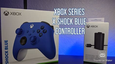 Shock Blue Xbox Series Sx Controller Unboxing And Review Youtube