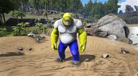2 × charcoal or 1 × gunpowder or 1 × sparkpowder 3. Homer Sapien | ARK:Paint | The Best Paint ARK Warpaint ARK ...