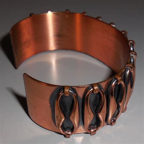 Vintage Mid Century Renoir Copper Cuff Bracelet From Musibows On Ruby Lane