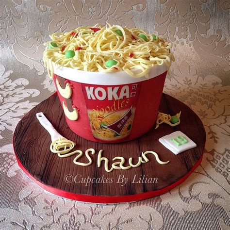 Koka Noodle Cake Decorated Cake By Lilian Johnstone Cakesdecor