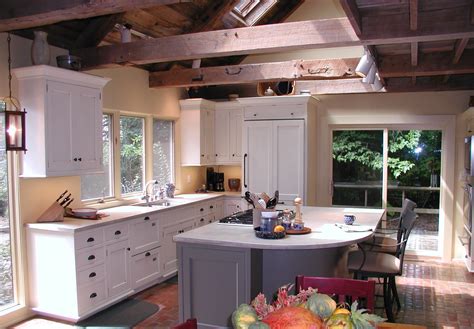 Kitchen ceiling ideas is part of a building that is located right on the boundary of the walls and roof. Simply Modern Kitchen With Wood Beam Ceiling #3155 | House Decoration Ideas