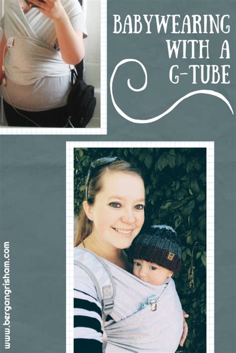 Babywearing With A G Tube Just Be Happy Mommy