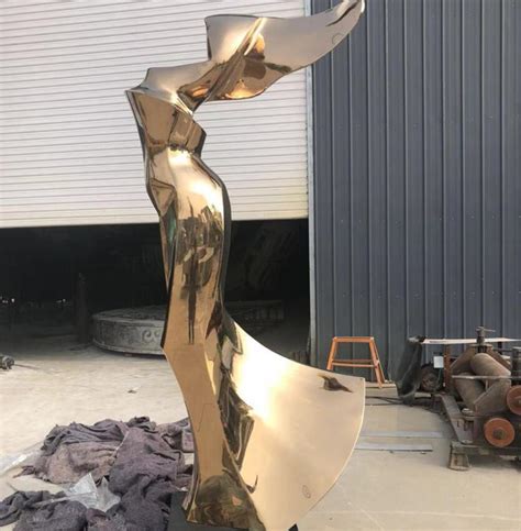 Stainless Steel Modern Art Sculpture Aongking Sculpture