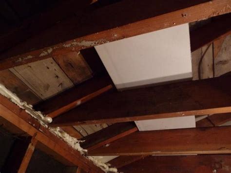Get the inside scoop on these while a vapor barrier won't stop moisture from making its way between the foundation walls and the actual barrier, it will help prevent water from. How to insulate exposed joist ceiling - DoItYourself.com ...