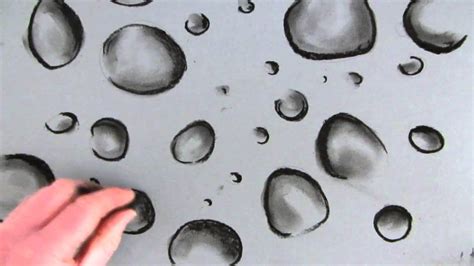 How To Draw Water Drops Step By Step Youtube