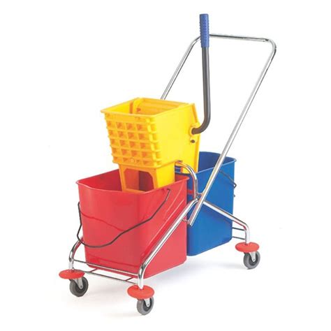 Mopping Trolleys 2 Buckets Storage Design Bucket Shelving Systems