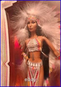 Barbie CHER HALF BREED INDIAN Bob Mackie 2007 L3548 IN ORIGINAL CELLO