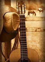 Country Music On Guitar Images