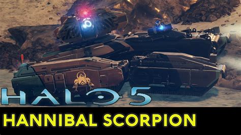 Halo 5 Guardians Legendary Vehicle Showcase Hannibal Scorpion