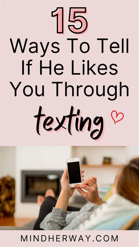 15 Ways To Tell If He Likes You Through Texting A Guy Like You Is He