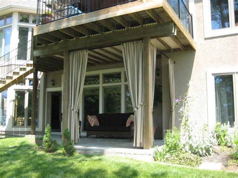 Create A Dramatic Look To Your Patio With The Outdoor Patio Drapes