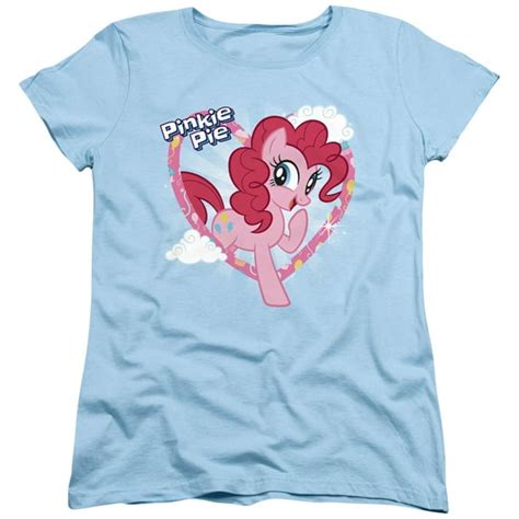 Trevco My Little Pony Tv Pinkie Pie Womens Short Sleeve Shirt