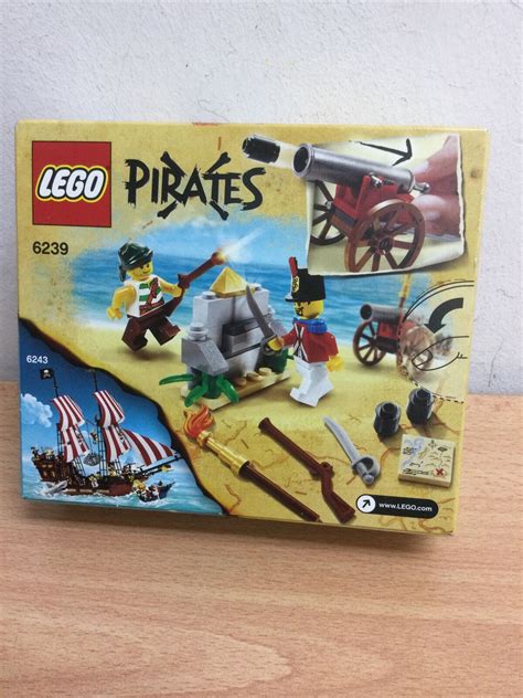 Lego Pirates 6239 Cannon Battle Factory Sealed Box Ebay