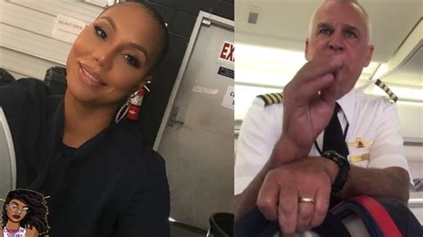 Tamar Braxton Confronted By Pilot On Delta Flight Youtube