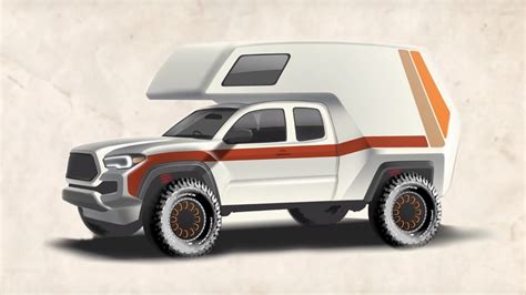 Toyota Is Building A Tacoma ‘tacozilla Camper For Sema That Life Cars