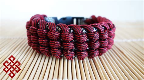 The process for shrinking paracord is really straightforward. How to Make the Track Knot Paracord Bracelet Tutorial - YouTube
