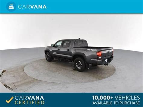 Related to money, used toyota tacoma trucks for sale by car from japan here got greatly reasonable prices ranging from us$30,607 to us$41,191. 2018 Toyota Tacoma Double Cab TRD Off-Road Pickup 4D 5 ft pickup Gray for sale in Bakersfield ...