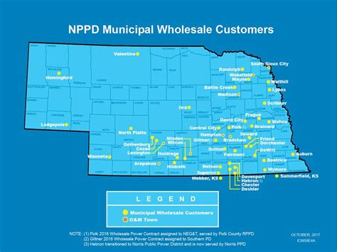 Service Area Nebraska Economic Development Services Nppd