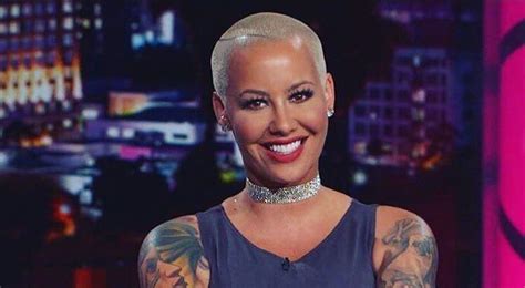 amber rose walks naked around son social news xyz