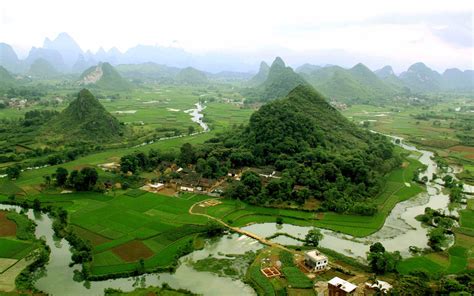 China Tourist Attractions Guilin Yangshuo Views