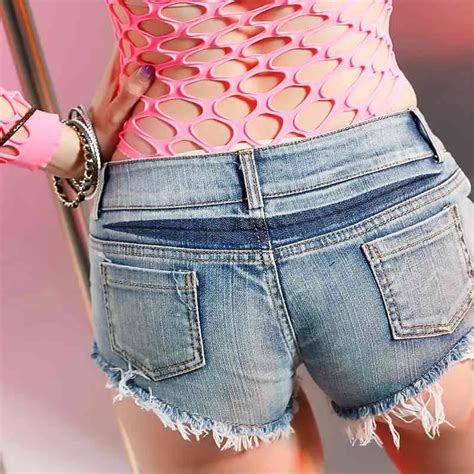 Sexy Mini Short Jeans Booty S Cute Bikini Denim Hotpant Vestidos Nightclub Party Bottom Low Rise