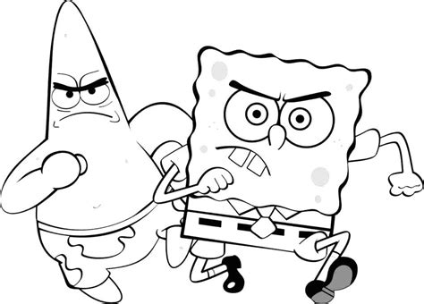 Maybe you would like to learn more about one of these? Squidward Coloring Pages Patrick Star And SpongeBob ...