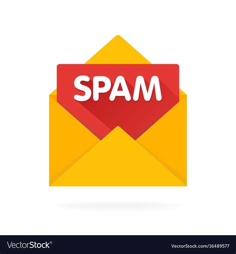 Open Envelope With Spam Virus Concept Royalty Free Vector